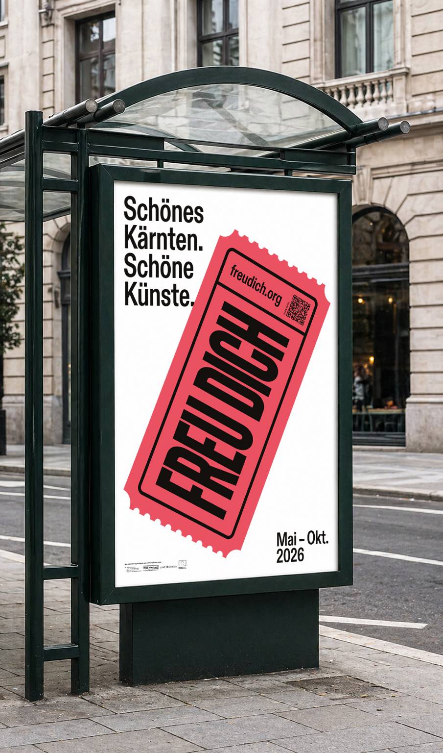 In Graz sollen die Plakate schon zu sehen sein. Grafik: Die Agentur Lux
