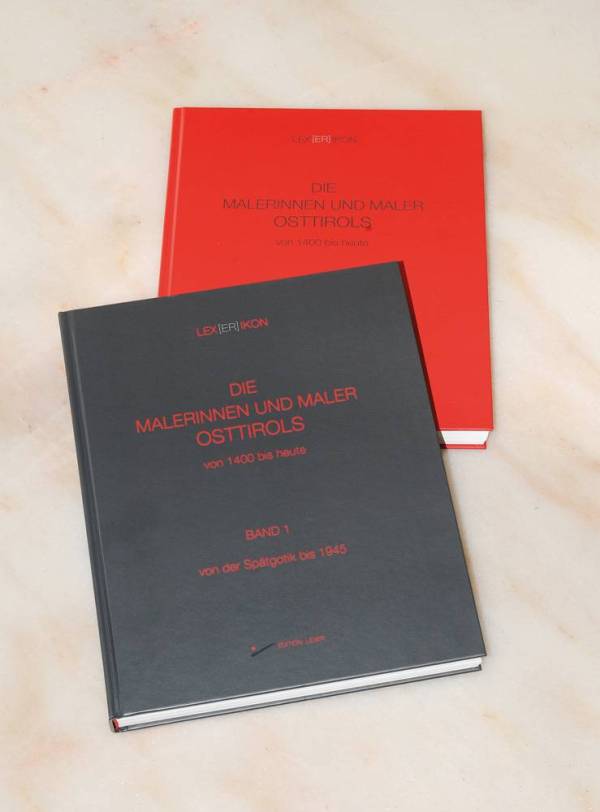 Buchcover - Die Malerinnen und Maler Osttirols von 1400 bis heute
