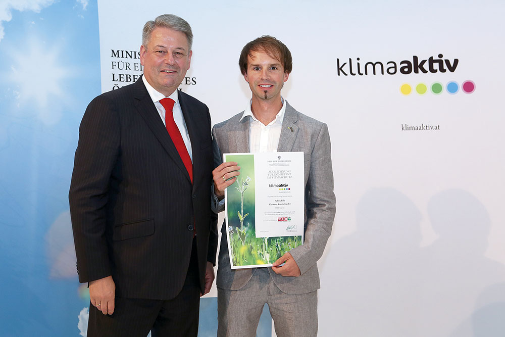 Fahrschule Kontschieder: klimaaktiv Auszeichnung