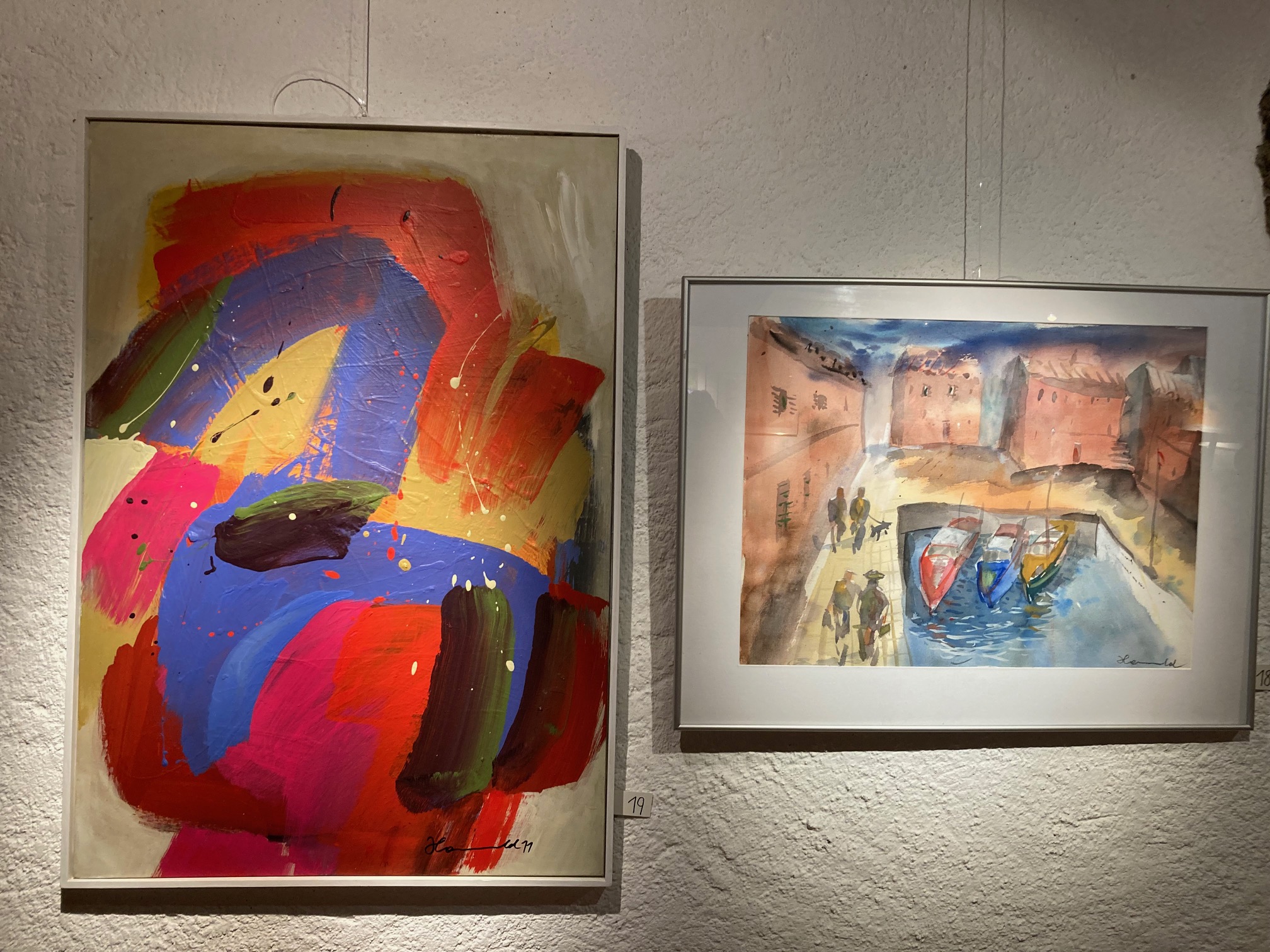 Unterschiedliche Wirkung haben auch die Bilder. Foto: Stangl