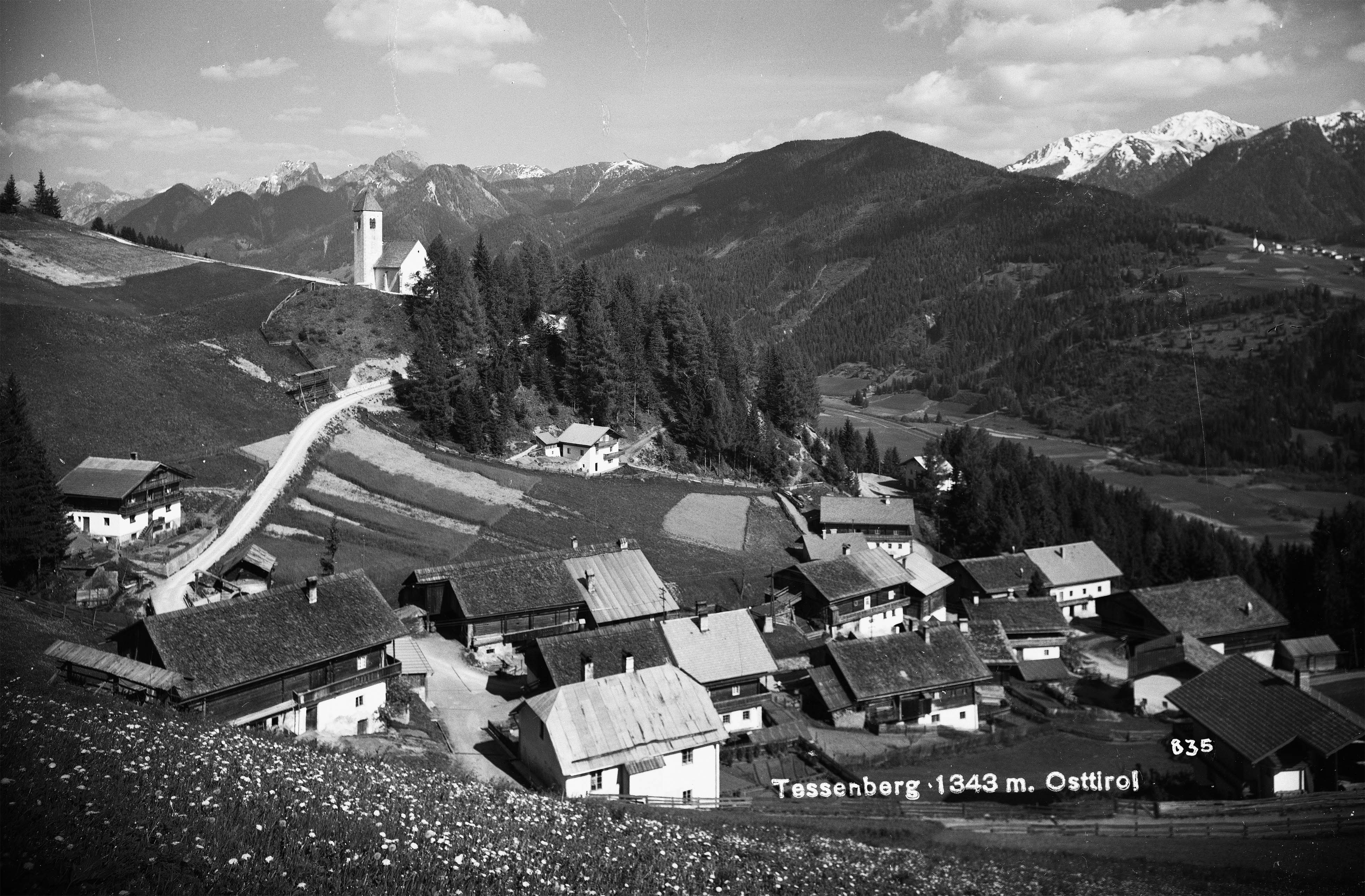 Ortsbild Tessenberg Karl Oth_Slg. Baptist