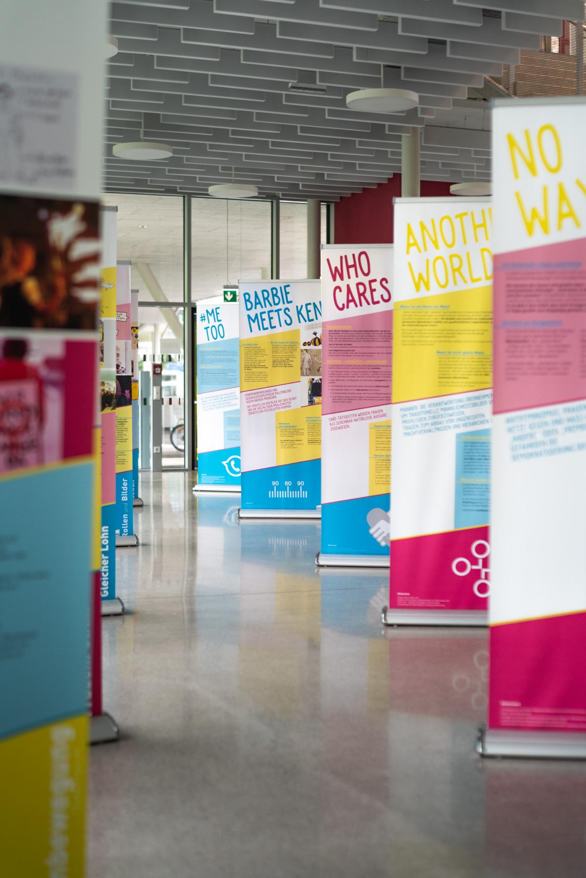 feminism loaded &ndash; Wanderausstellung und Workshops f&uuml;r Jugendliche. Foto: RMO/Aberjung