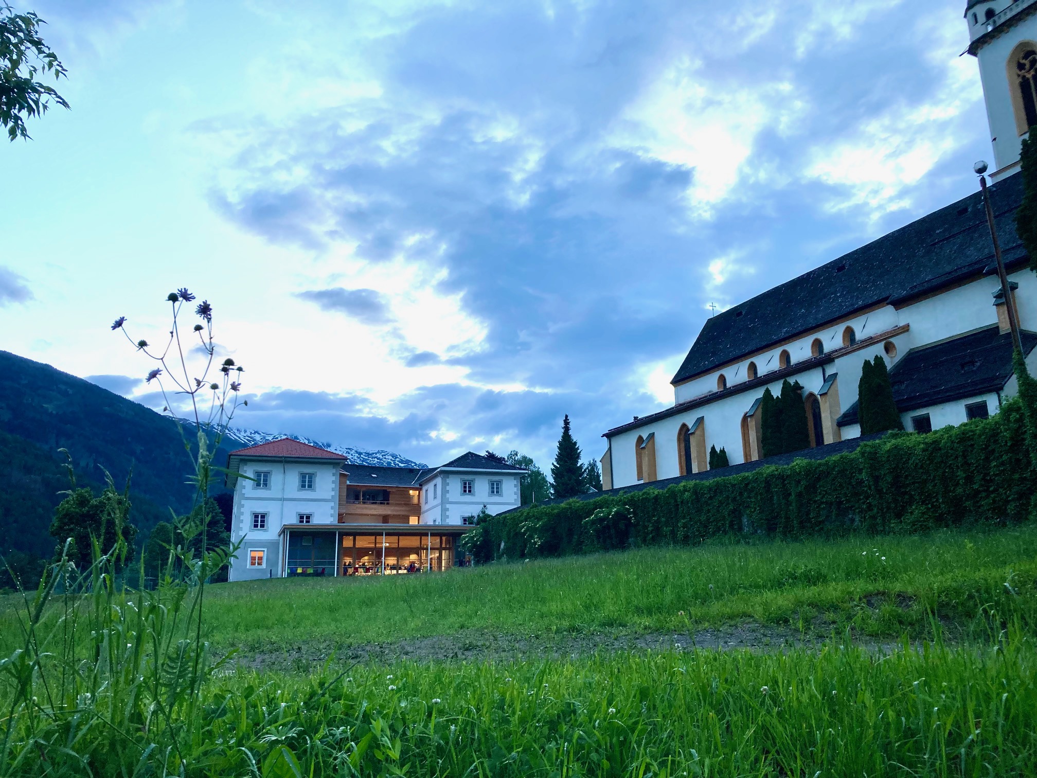 Das neue Bildungshaus verbindet Altes mit Neuem. Foto: Stangl