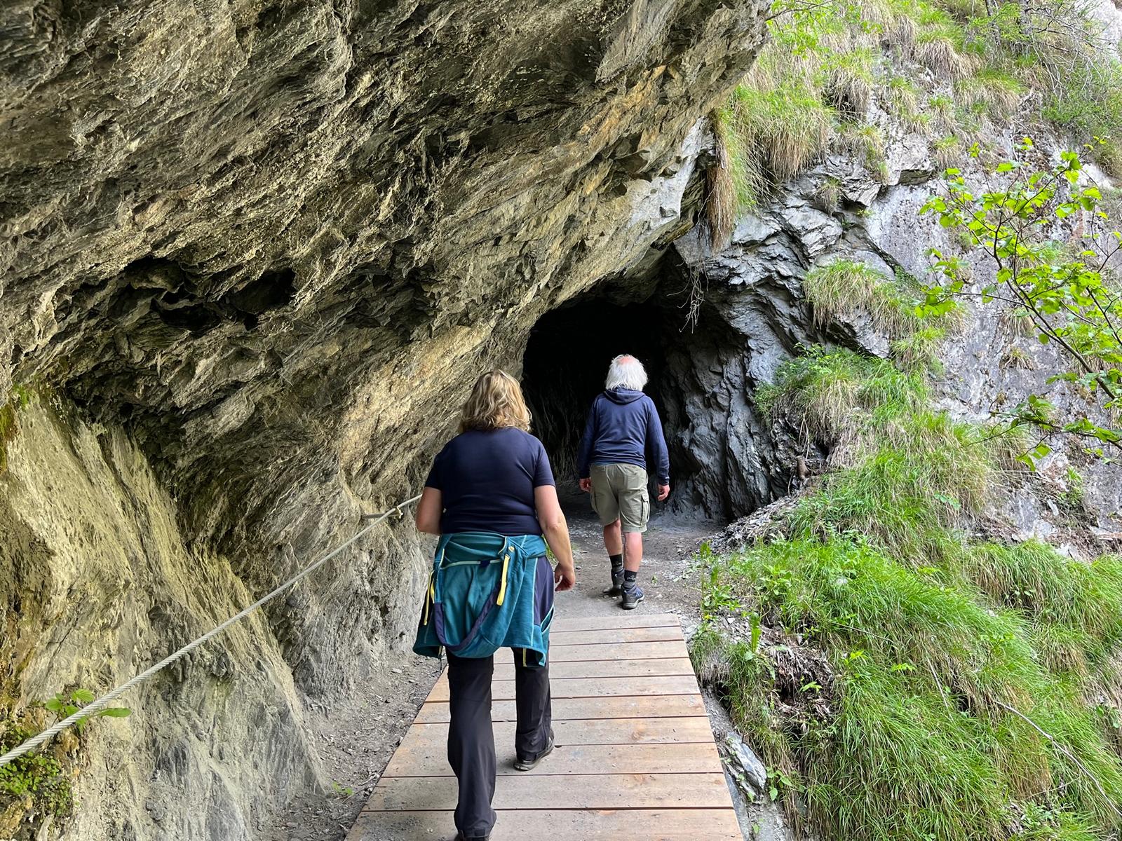 Nach Felsr&auml;um- und Sicherheitsma&szlig;nahmen ist der Weg in die Prosseggklamm (auf eigene Gefahr) wieder offen. Foto: Brugger