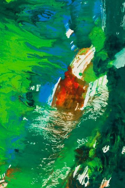 Die Themen Wasser und Wald bzw. Natur bestimmen die Fenstermotive/Prof. Herbert Brandl