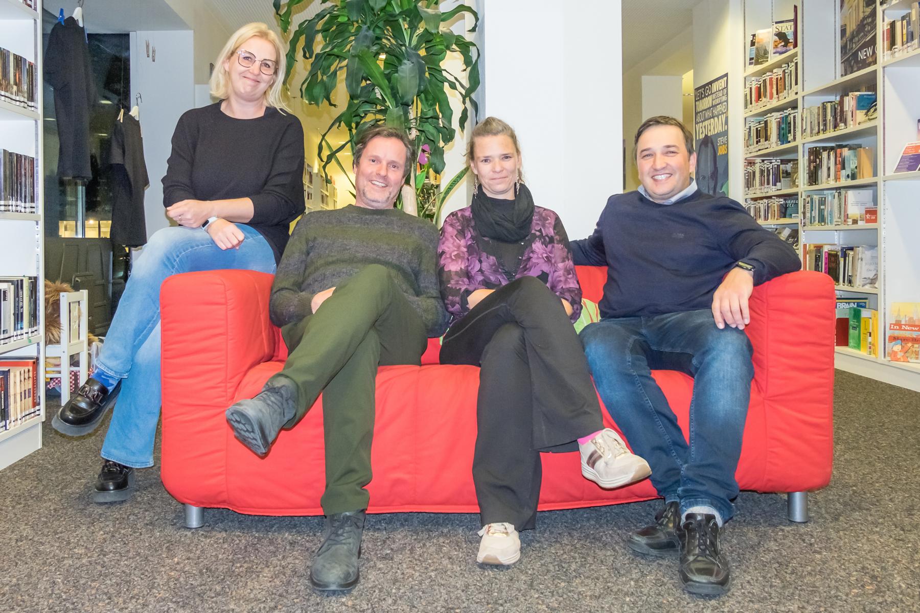 -	Vorstand der Osttiroler Kulturspur v. li. n. re.: Anja Kofler (Kassierin), Christof Schett (Obmann Stellvertreter und interimistischer GF), Natalie Franzeskon (Schriftf&uuml;hrerin), Peter Leiter (Obmann), Foto: Regina M. Unterguggenberger