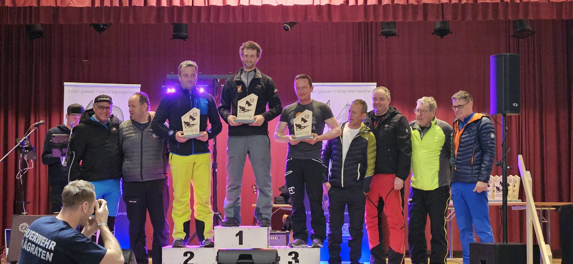 Die Gewinner der Kommando-Klasse. Foto: FW Pr&auml;graten/Berger