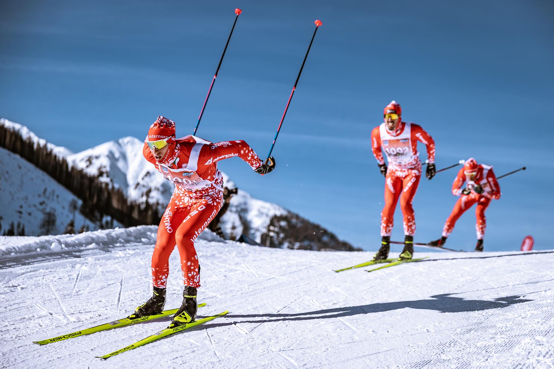 Francesco Ferrari auf der Loipe. Foto: Expa Pictures