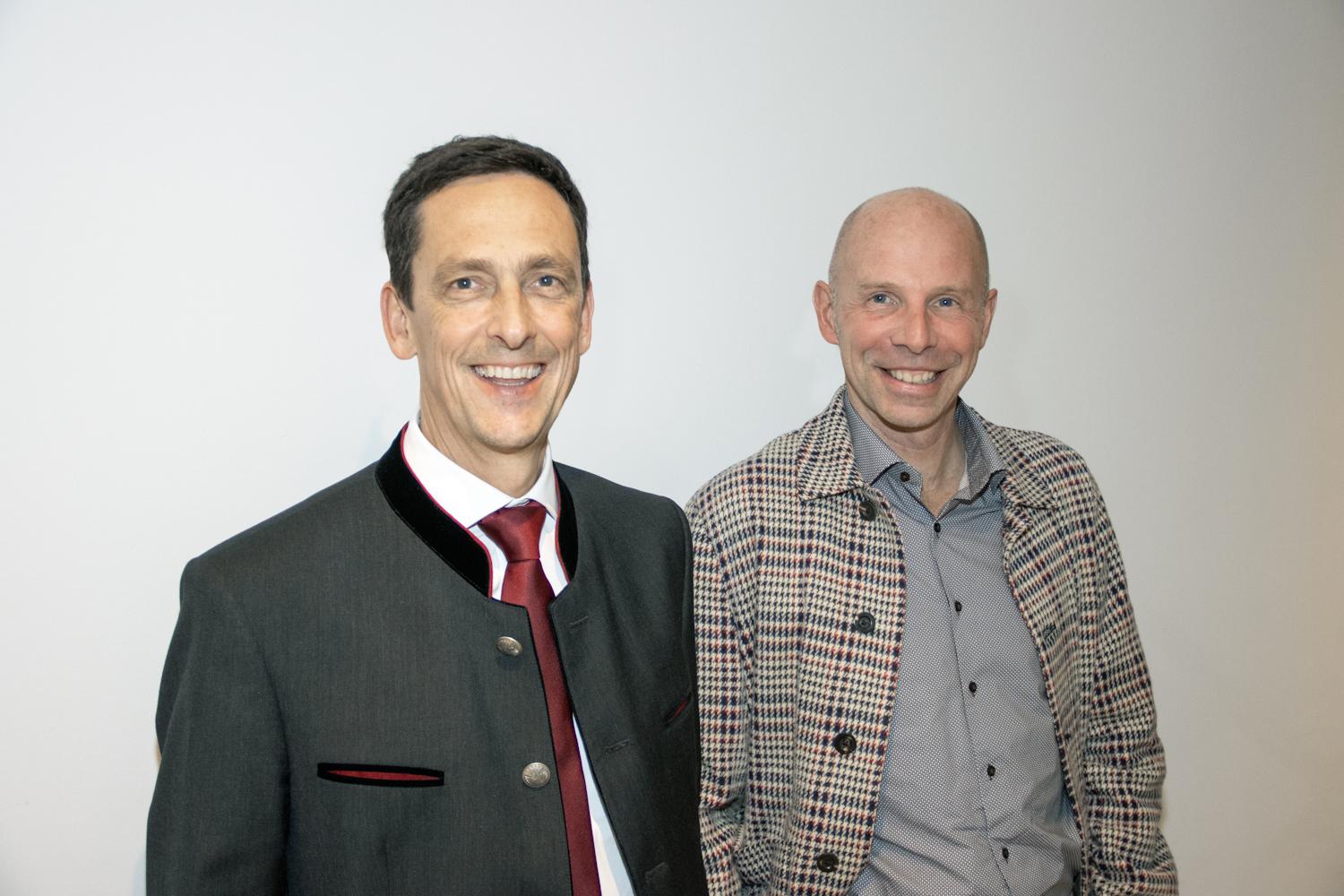 Frisch gew&auml;hlter Landesobmann Herr MMag. Andreas Schiechtl mit seinem Stellvertreter Bj&ouml;rn Striessnig. Foto: A. Friedle/TFV Foto