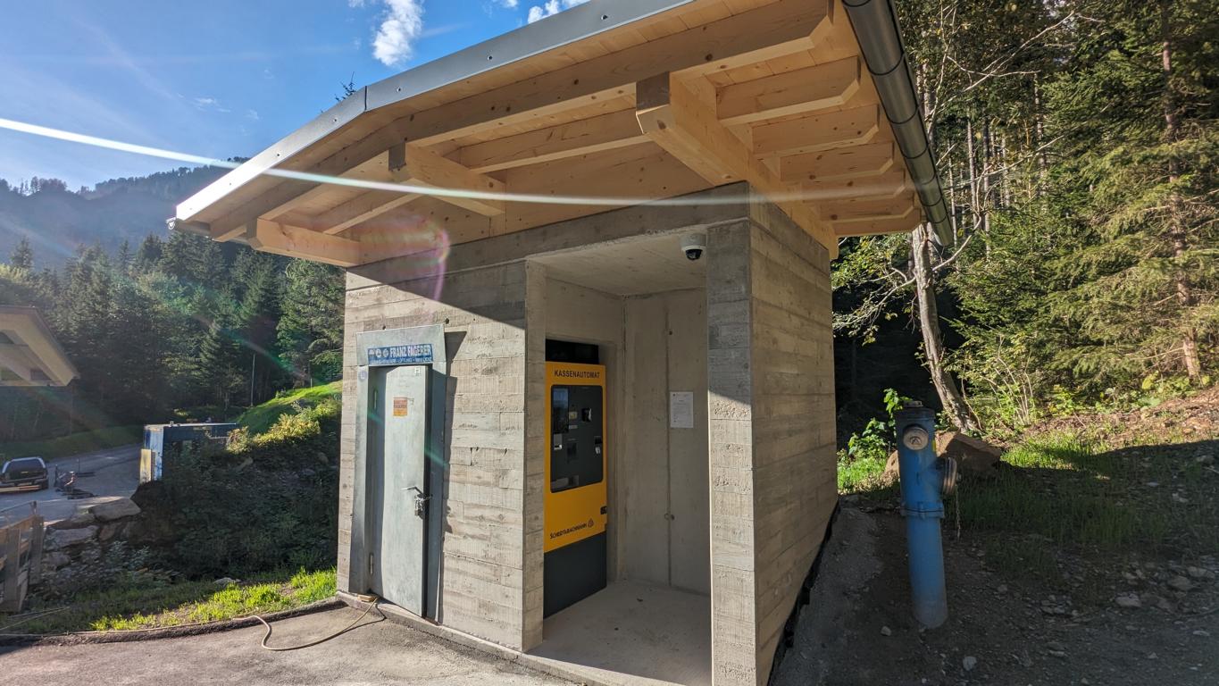 Hier bezahlt man k&uuml;nftig am Automaten. Foto: Knorr