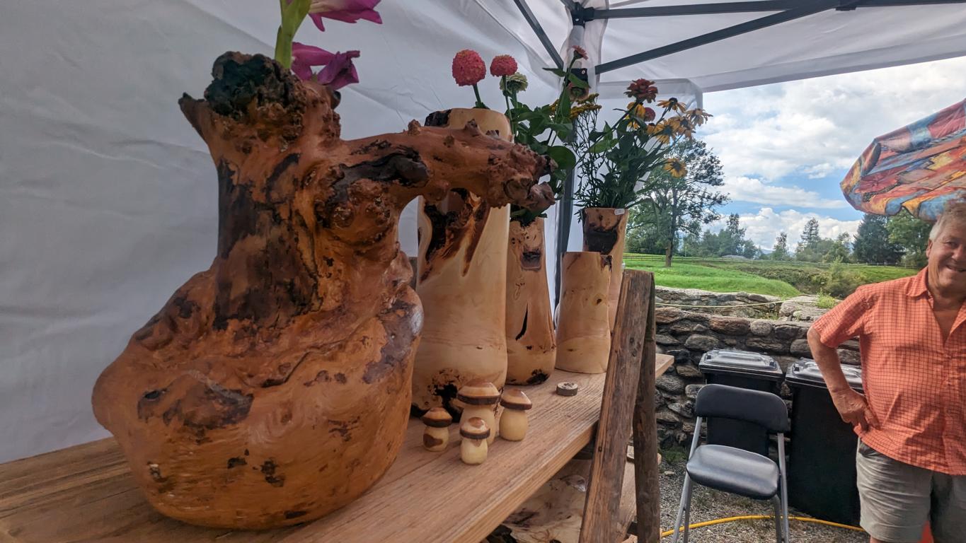 Heimisches Kunsthandwerk. Foto: Knorr