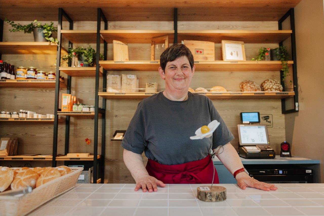 Hereinspaziert in die Stro&szlig;a Speis: Claudia F&uuml;rhapter, Foto: Elias Bachmann