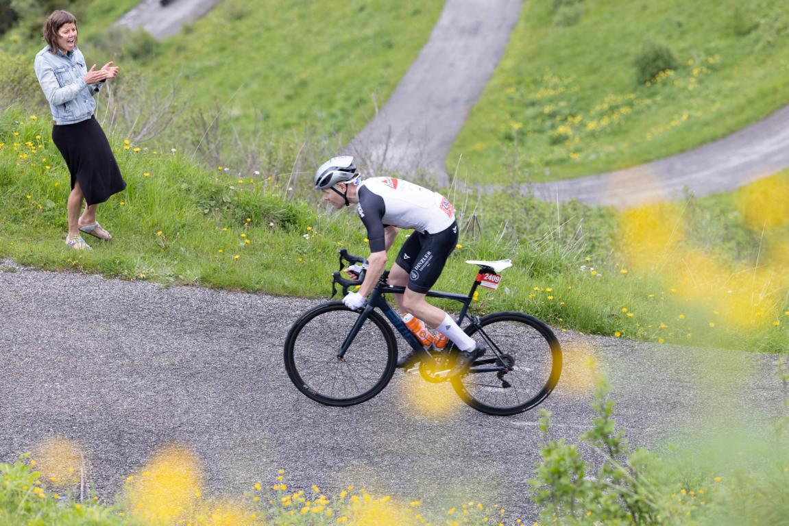 Toni T&auml;hti am Monte Zoncolan. Foto: Expa Pictures