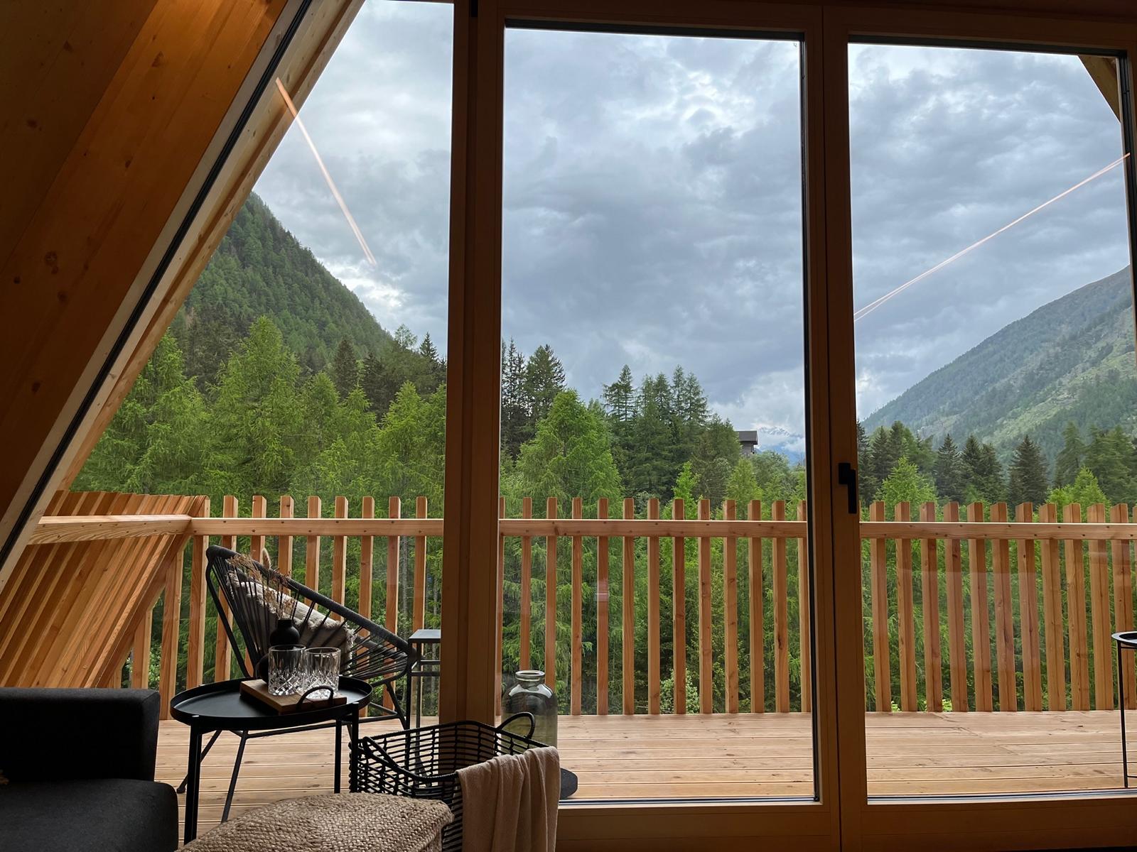 Ausblick aus einem der Tichas, Foto: Brugger