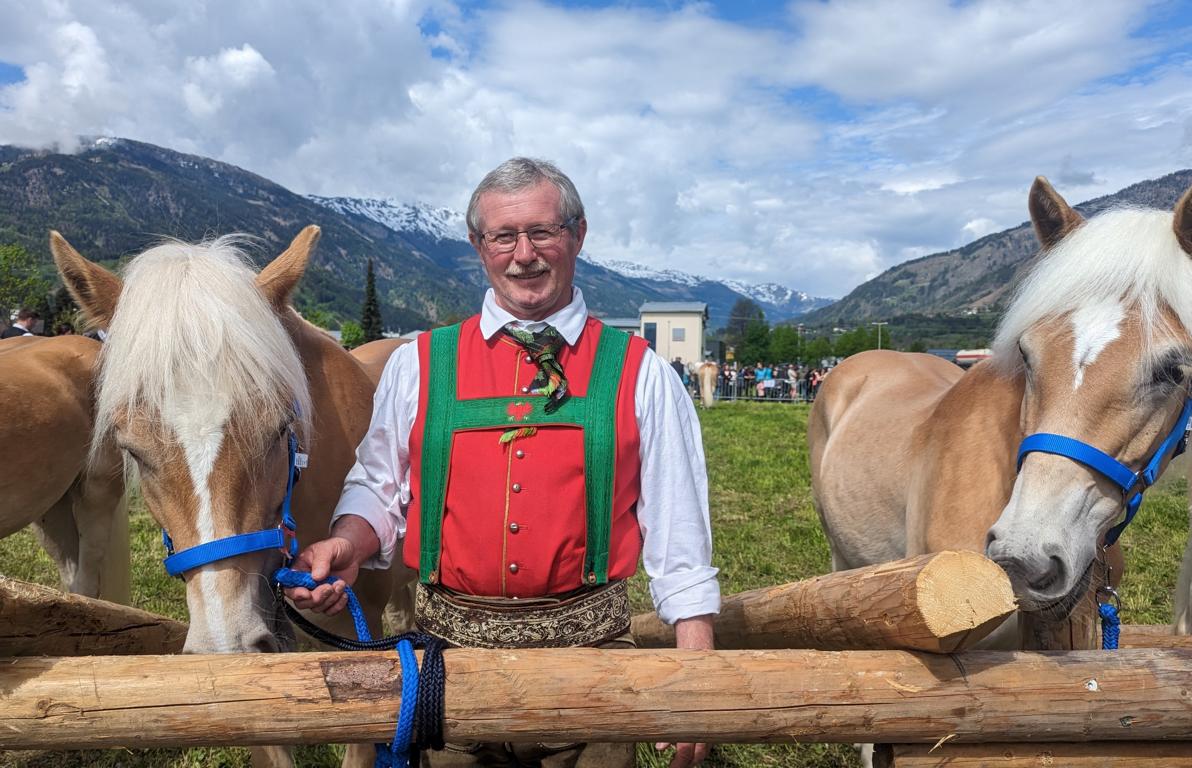 Josef Fuchs (Obmann Haflinger Tirol), Foto: Knorr