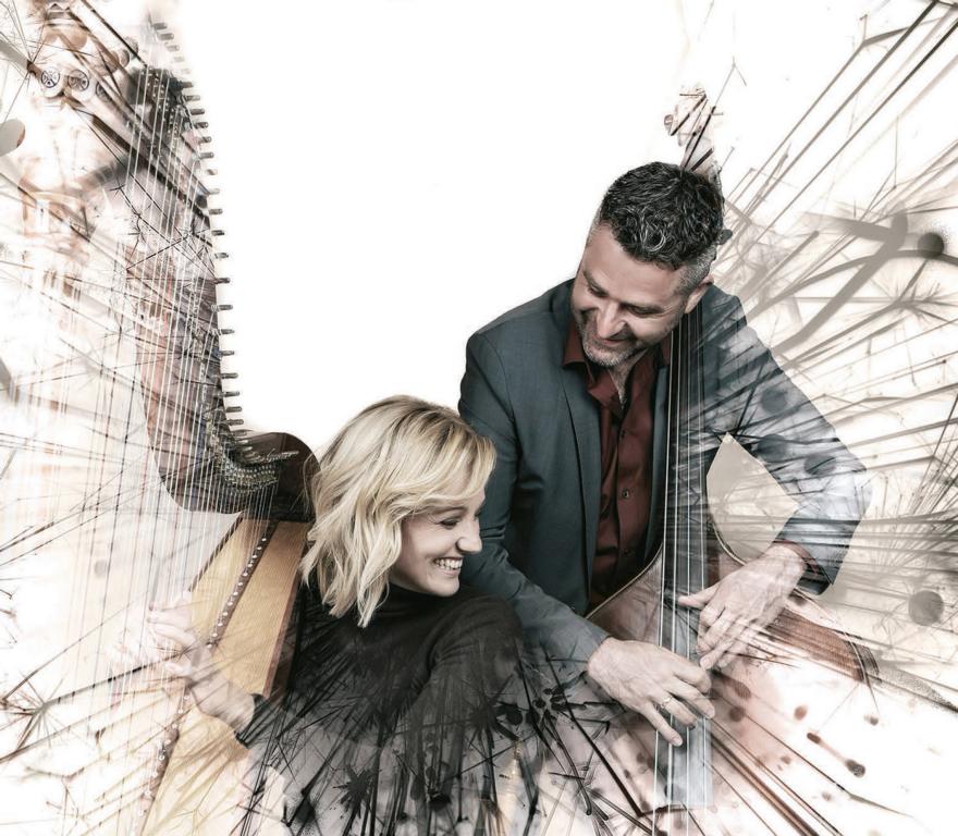 23. Juni: Katrin und Werner Unterlercher, bekannt vom Herbert-Pixner-Projekt, Foto: Raneburger/Wascher.