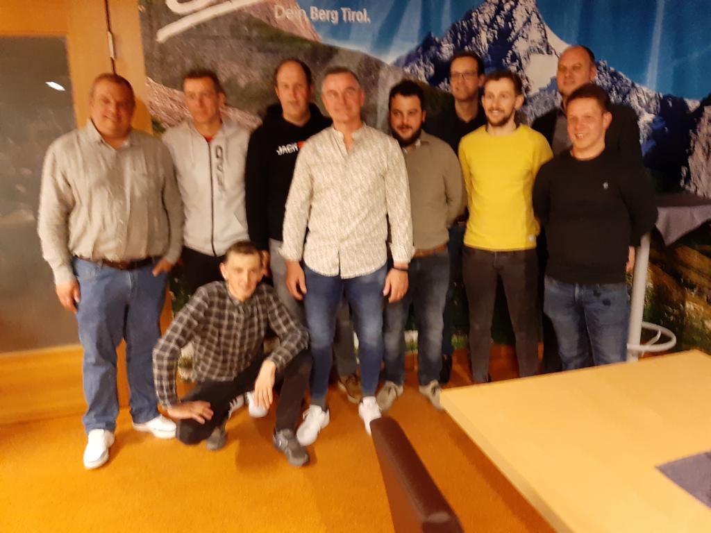 Vorstand und Sektionsleiter. Foto: Abart