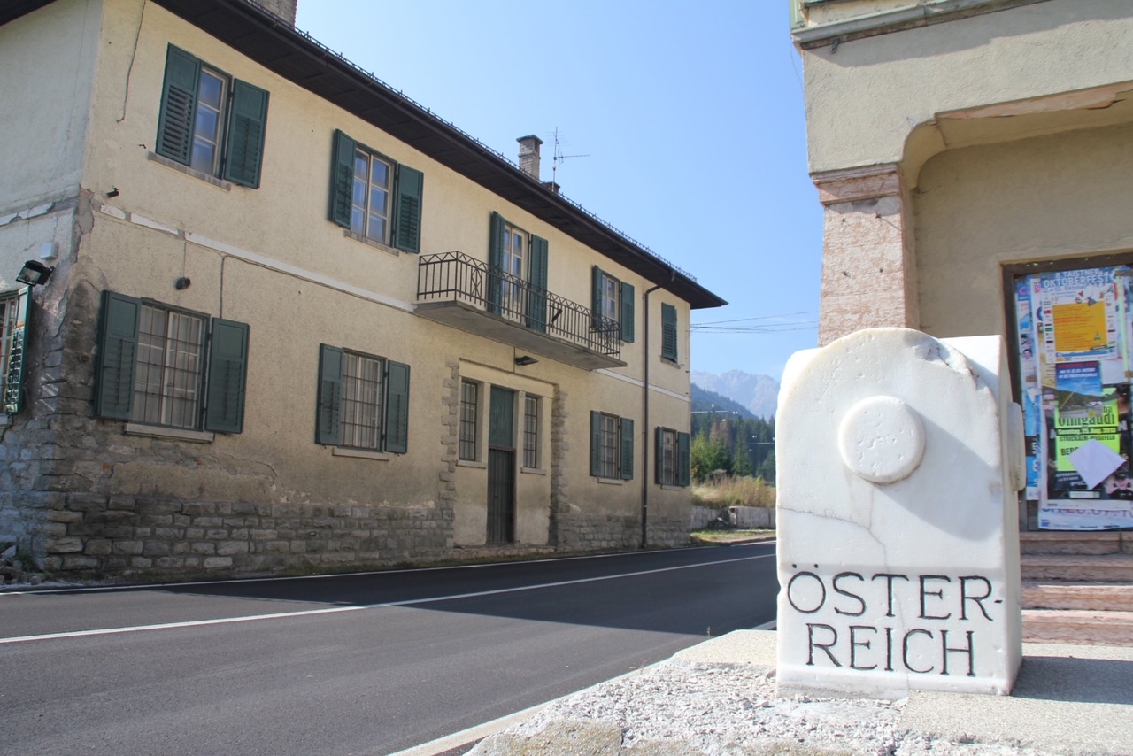 Grenze Arnbach, Foto: Peter Leiter