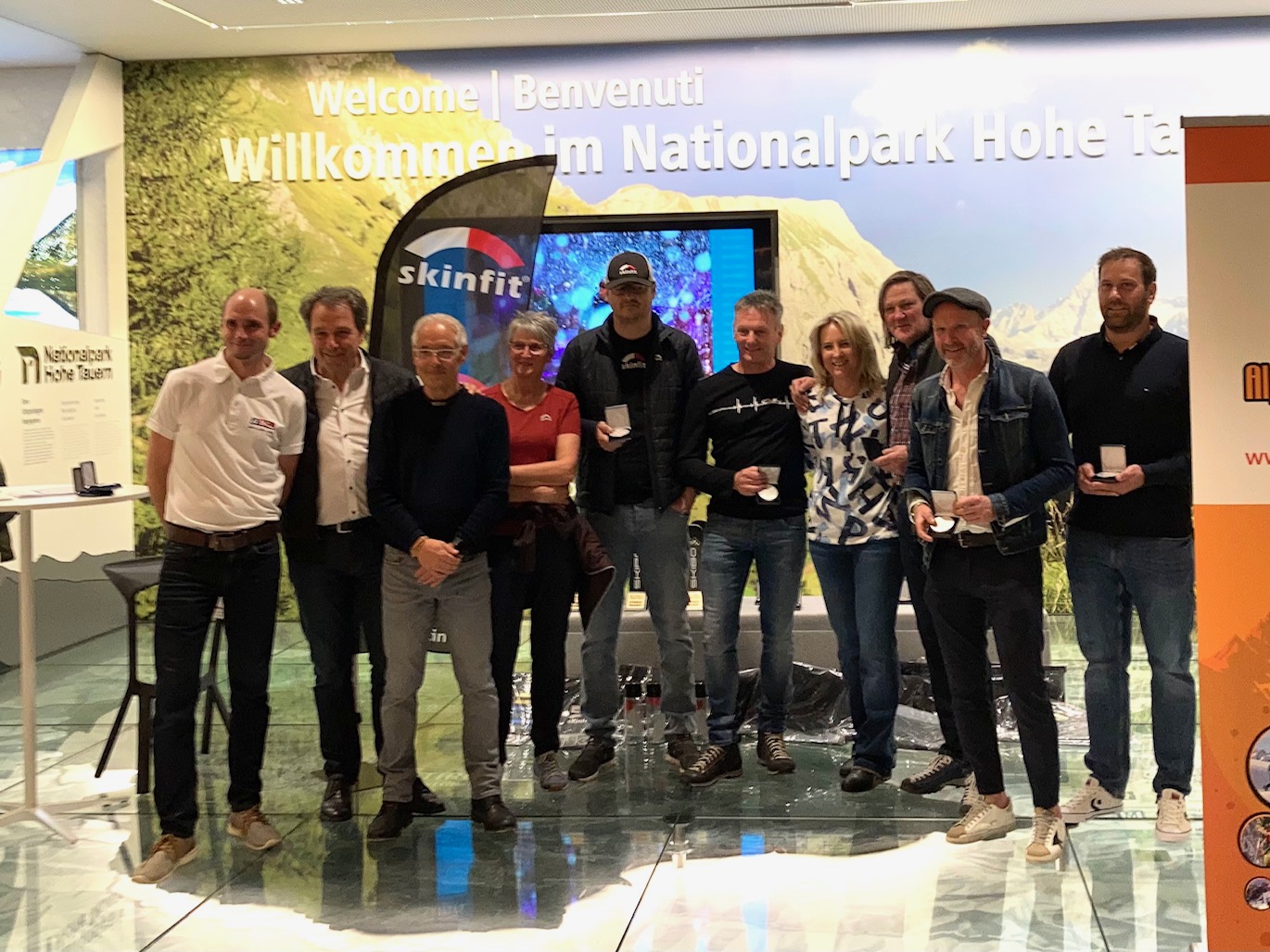 Die anwesenden Silber-GewinnerInnen. Foto: Stangl