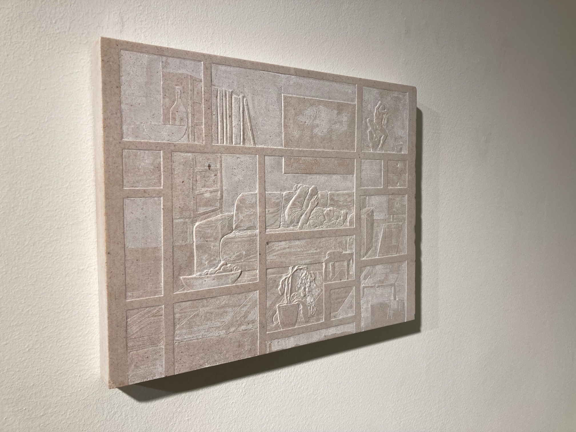 Ein Werk aus der "Raumteiler"-Serie: Foto: Stangl