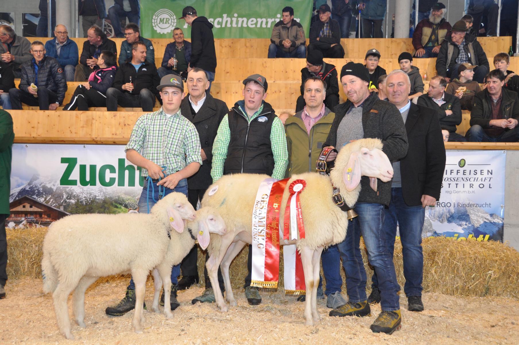 Gesamtsieger bei den Bergschafen-Jung: ZG Leitner/Feldner, Foto: RGO