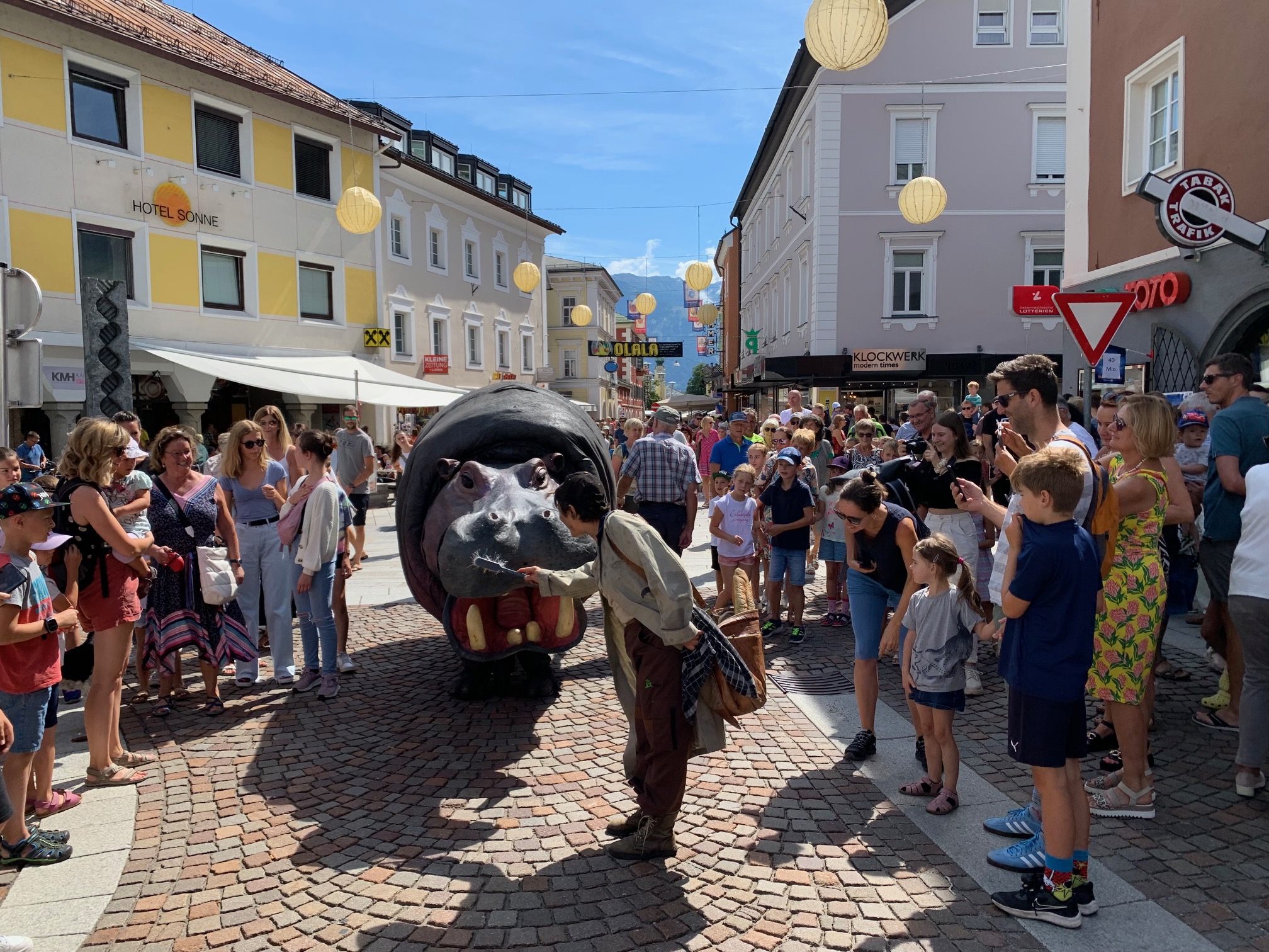 Nelly das Nilpferd Foto: Unterweger