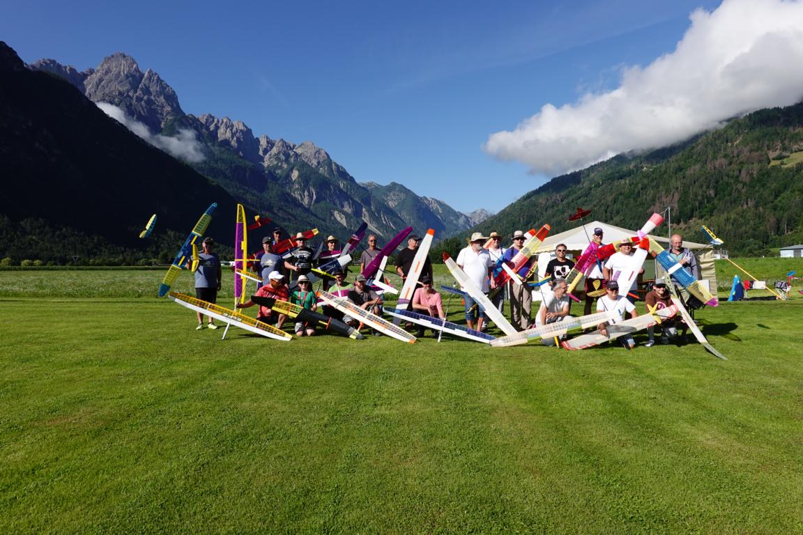 Am Bewerbstag herrschte bestes Flugwetter. Foto: MFC Lienz