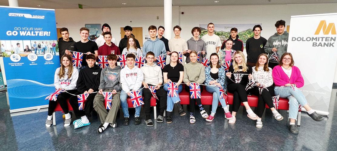 Alle TeilnehmerInnen am Sprachenwettbewerb