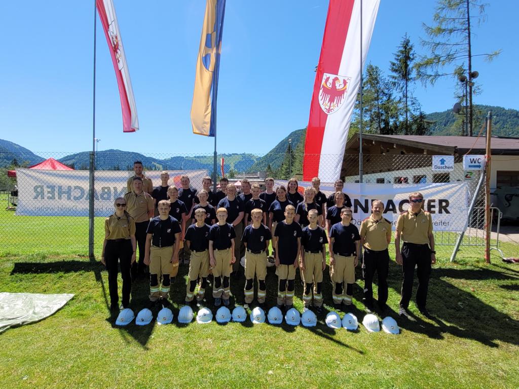 FW Jugend Defereggental mit Betreuern, Foto: FF Hopfgarten i. D.