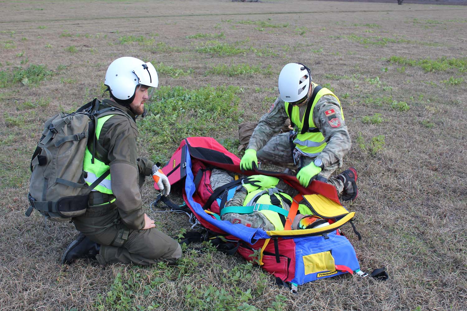 Moderne Berges&auml;cke kommen zum Einsatz