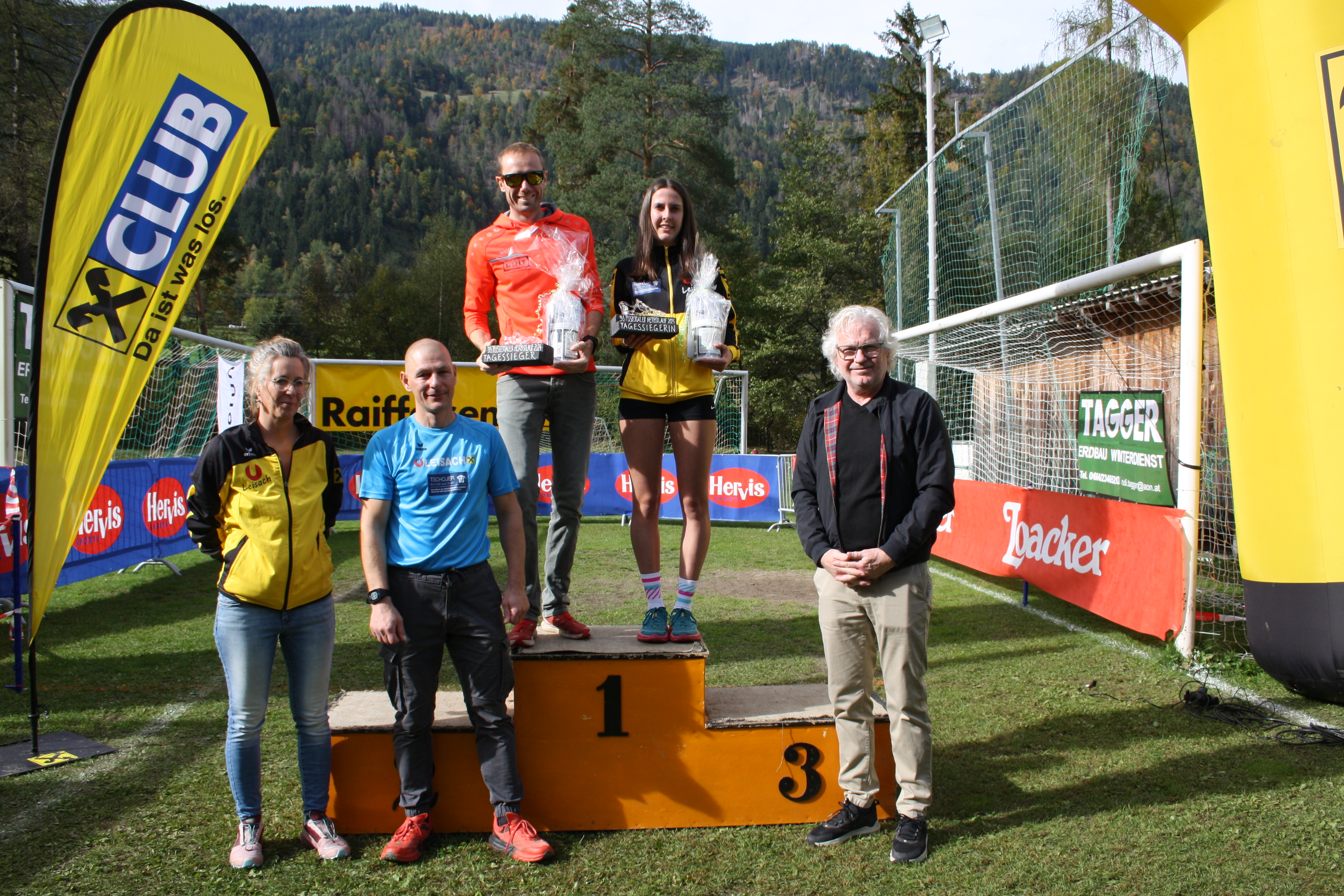 Tagessieger Matthias Klocker SV D&ouml;lsach & Fabiola Fortschegger SU Leisach-LA