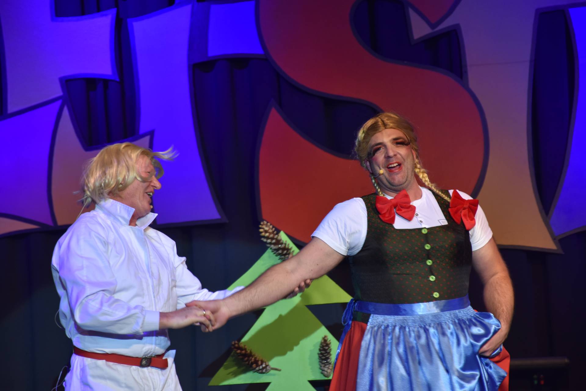 &bdquo;Hansi&ldquo; Ingo Jahn und &bdquo;Lissy&ldquo; Gerhard Raunig.