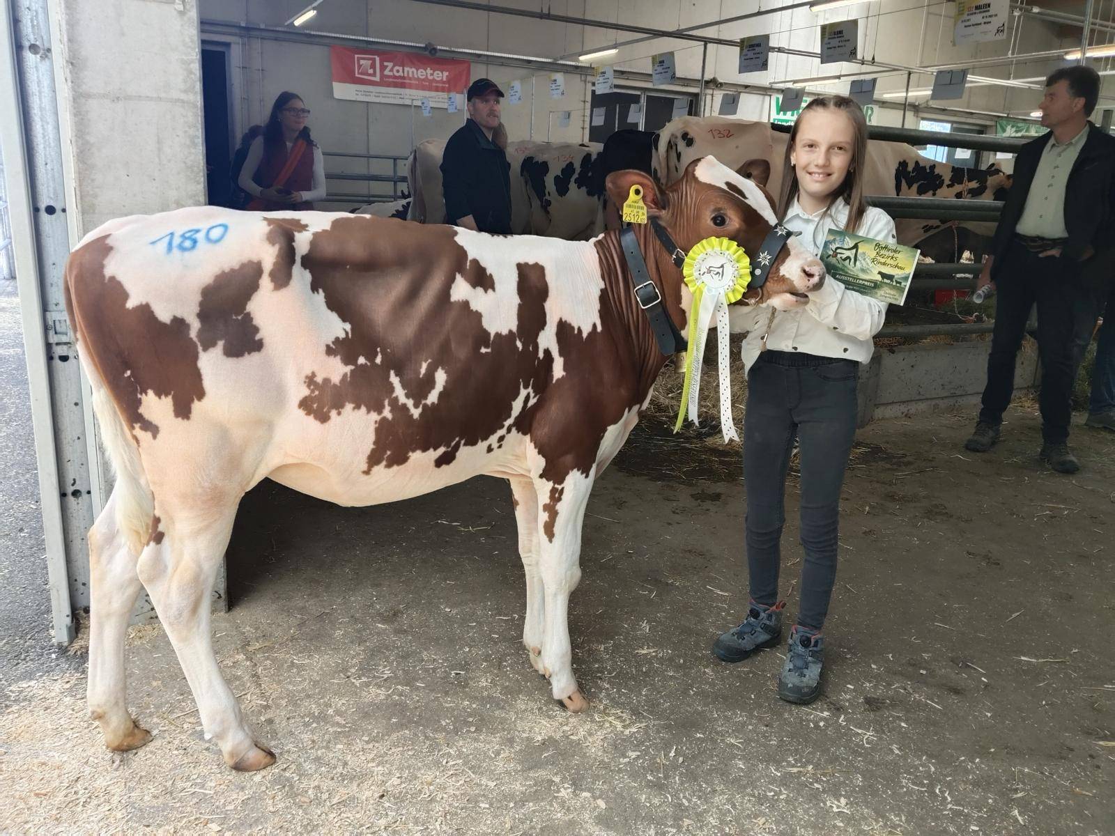 Platz 2 beim Bambini Cup f&uuml;r Klara Kirchmair. Foto: Pircher