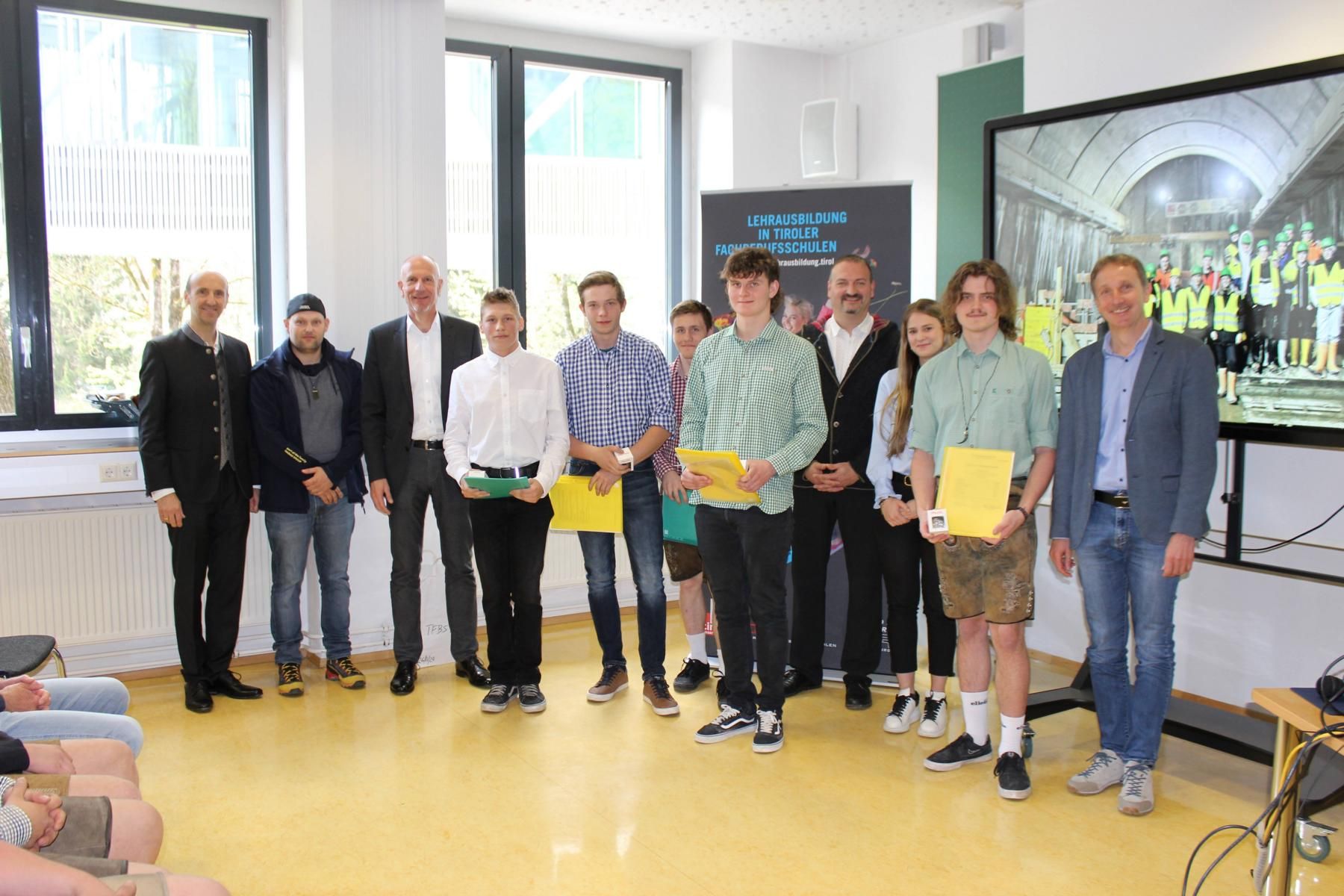 Lehrlinge der Fa Bodner, Foto: TFBSLienz