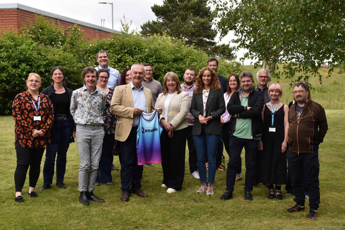 Lebenshilfe Osttirol mit Tiroler Delegation in Schottland