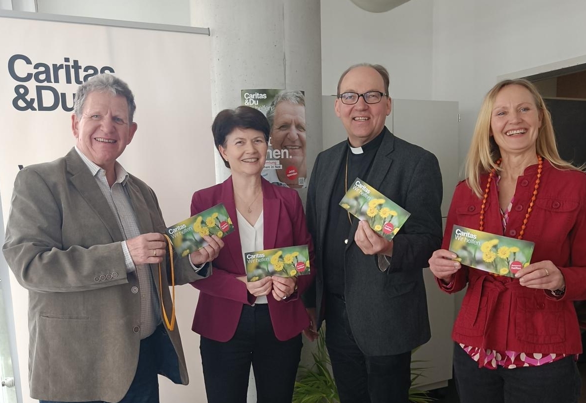Auftakt f&uuml;r Haussammlung der Caritas in Di&ouml;zese Innsbruck