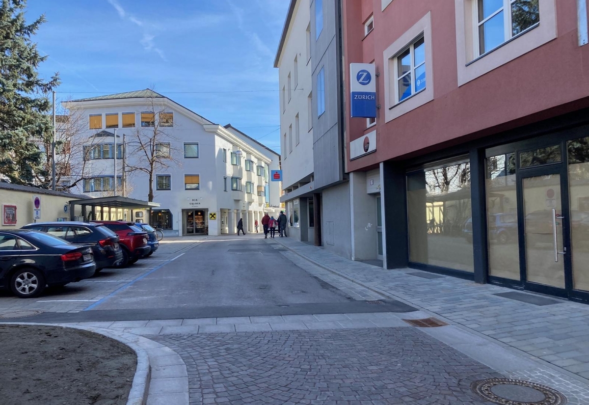 L&uuml;ckenschluss bei Pflasterung in Muchargasse