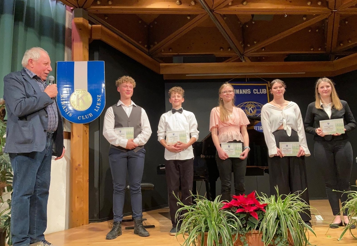 Kiwanis-F&ouml;rderpreise f&uuml;r junge Musiktalente