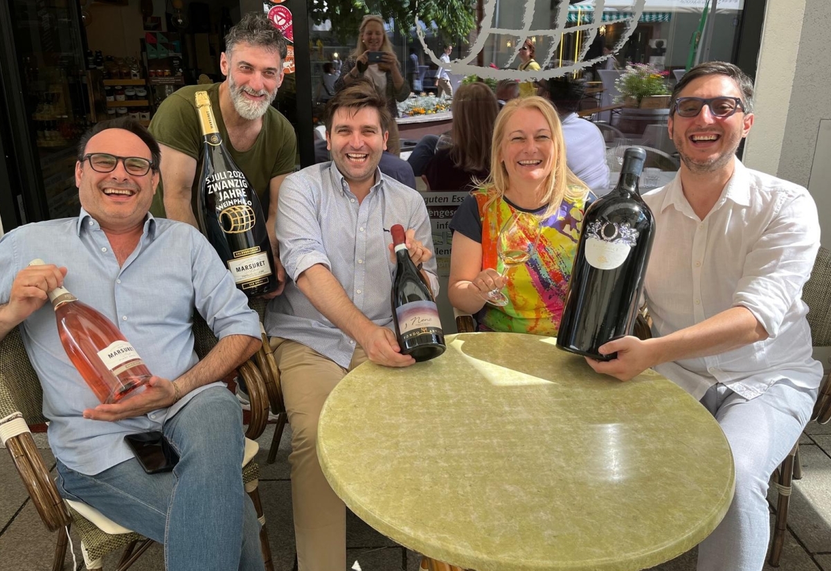 Weinphilo feiert mit vielen Winzern