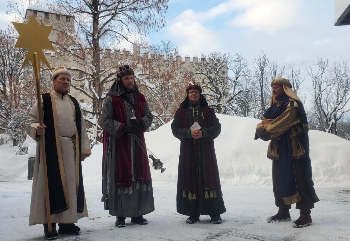 Die Patriasdorfer Sternsinger sind wieder unterwegs