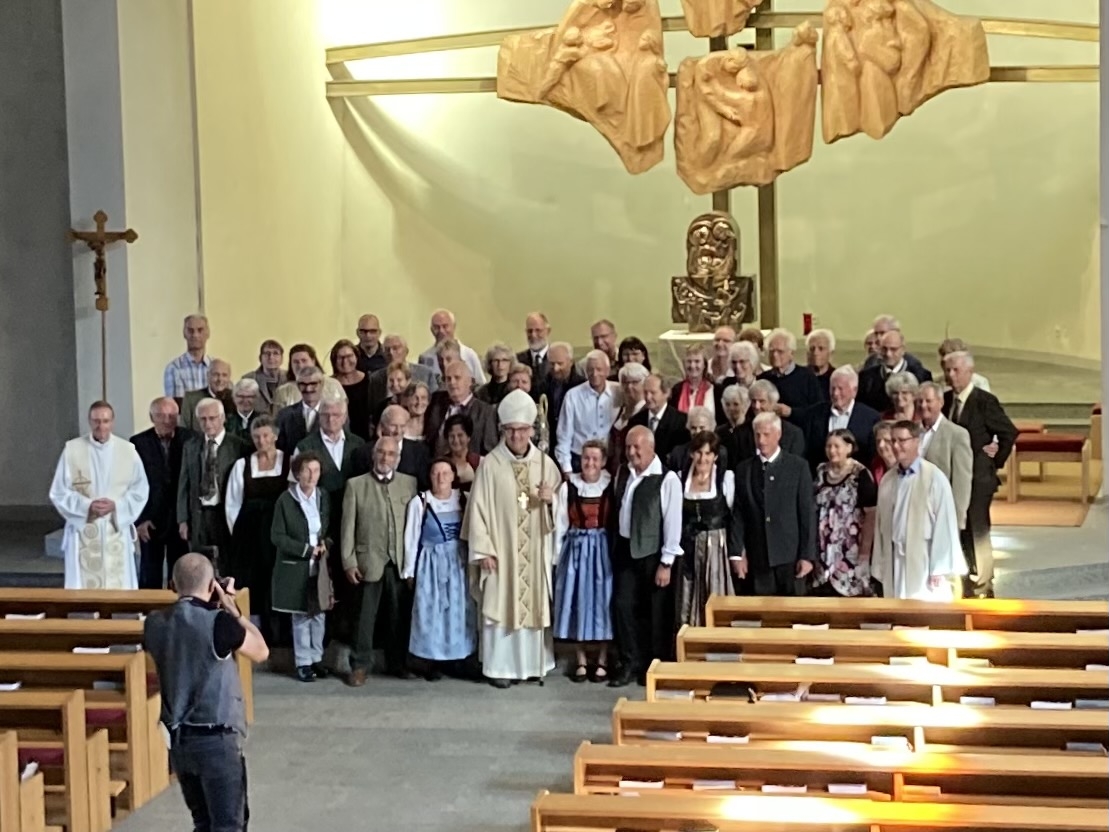 Feier von Ehe-Jubil&auml;en mit Bischof Hermann Glettler in Lienz