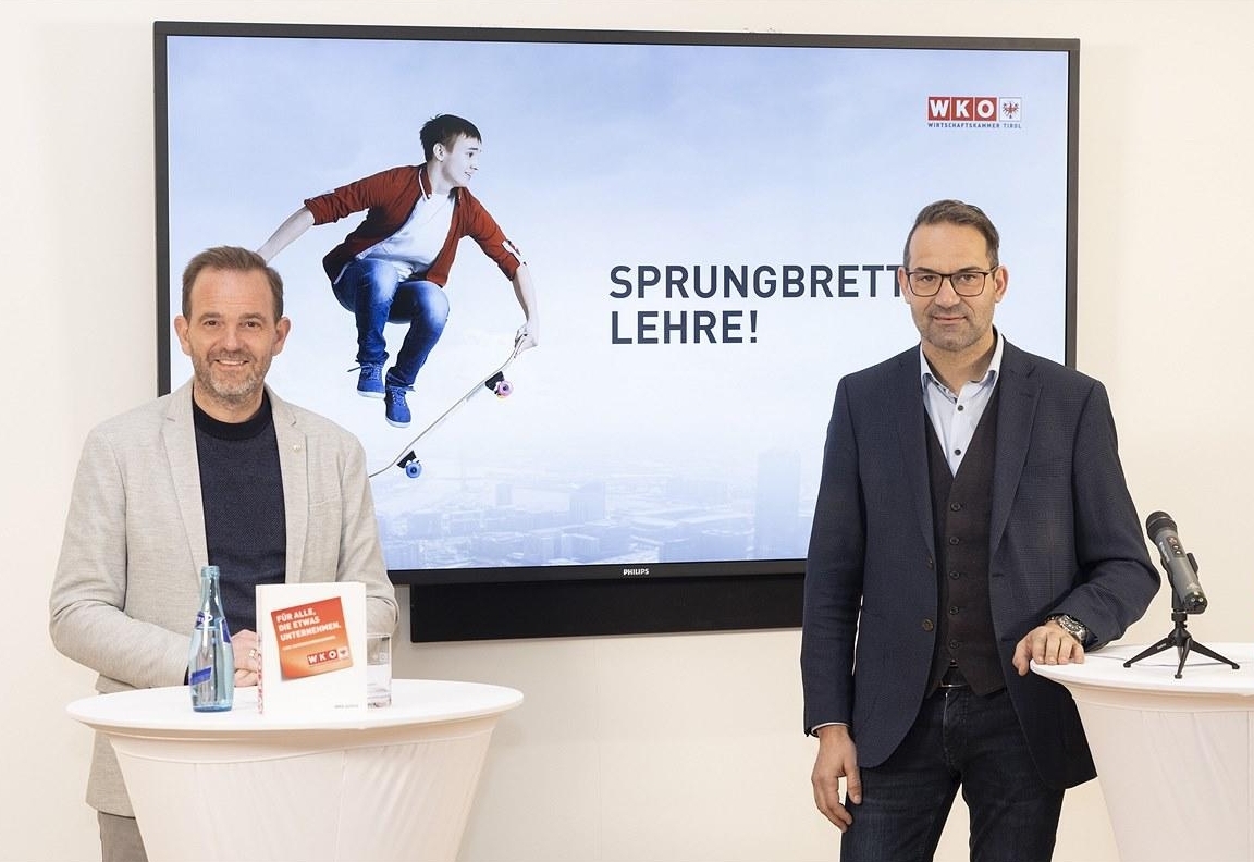 Freude &uuml;ber mehr Lehranf&auml;nger in Wirtschaftskammer