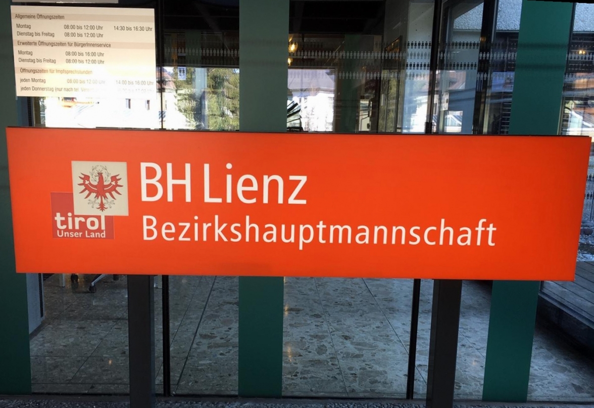Pers&ouml;nliche Termine in der BH Lienz ab Montag wieder m&ouml;glich