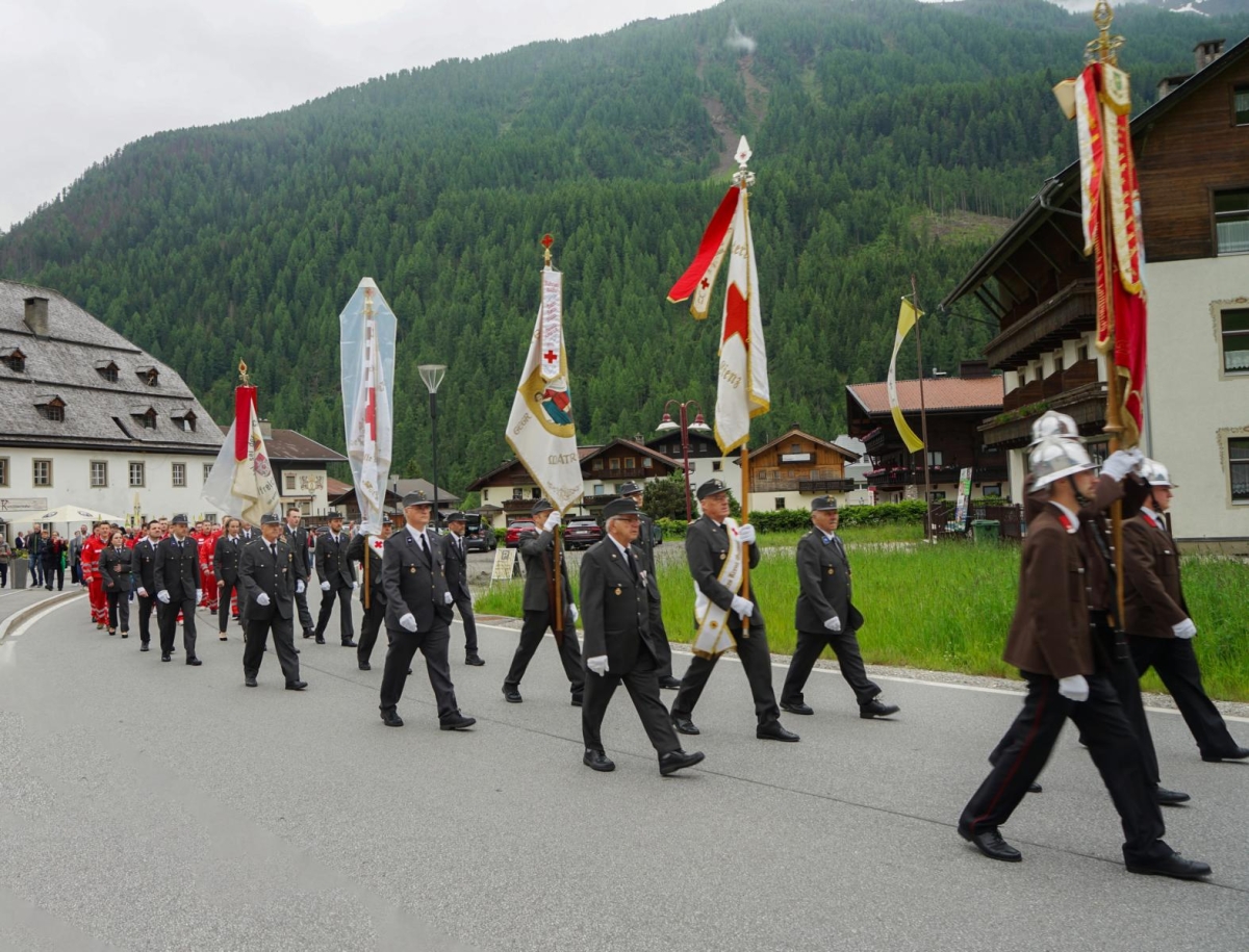 Jubil&auml;um der Rotkreuz-Ortsstelle Defereggental