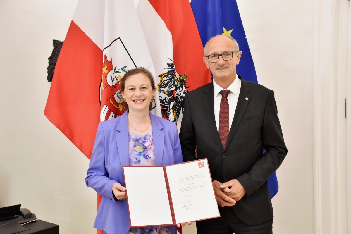 Bettina Heinricher ist neue Bezirkshauptfrau von Lienz