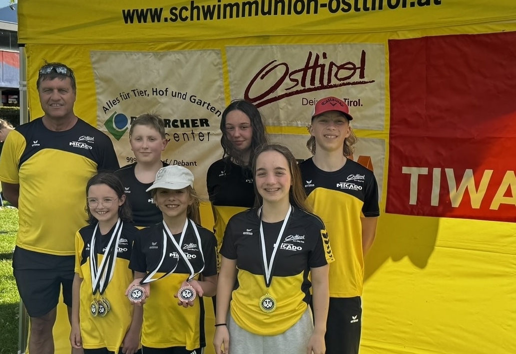 16 Medaillen f&uuml;r SU Osttirol Innsbruck Swim Meeting