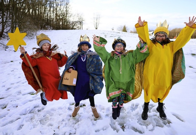 Sternsinger sind wieder f&uuml;r Menschen in Not unterwegs