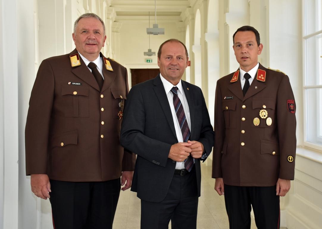 K&uuml;nftiger Landesfeuerwehr-Inspektor tritt Dienst an