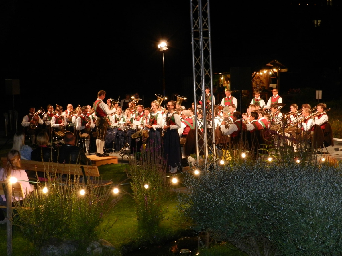 Sommernachtskonzert mit der Musikkapelle Abfaltersbach