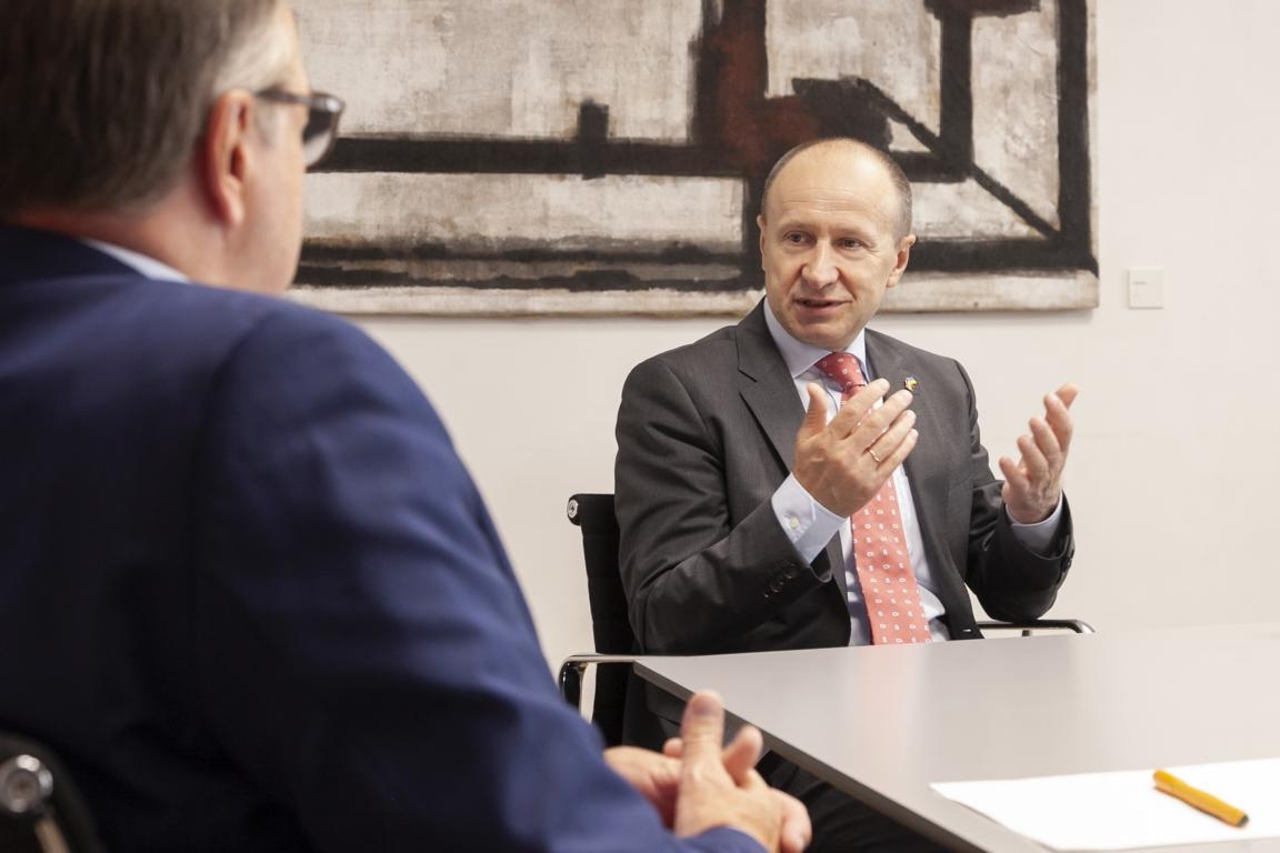 Ukrainischer Botschafter in Tirol: Dank und Austausch